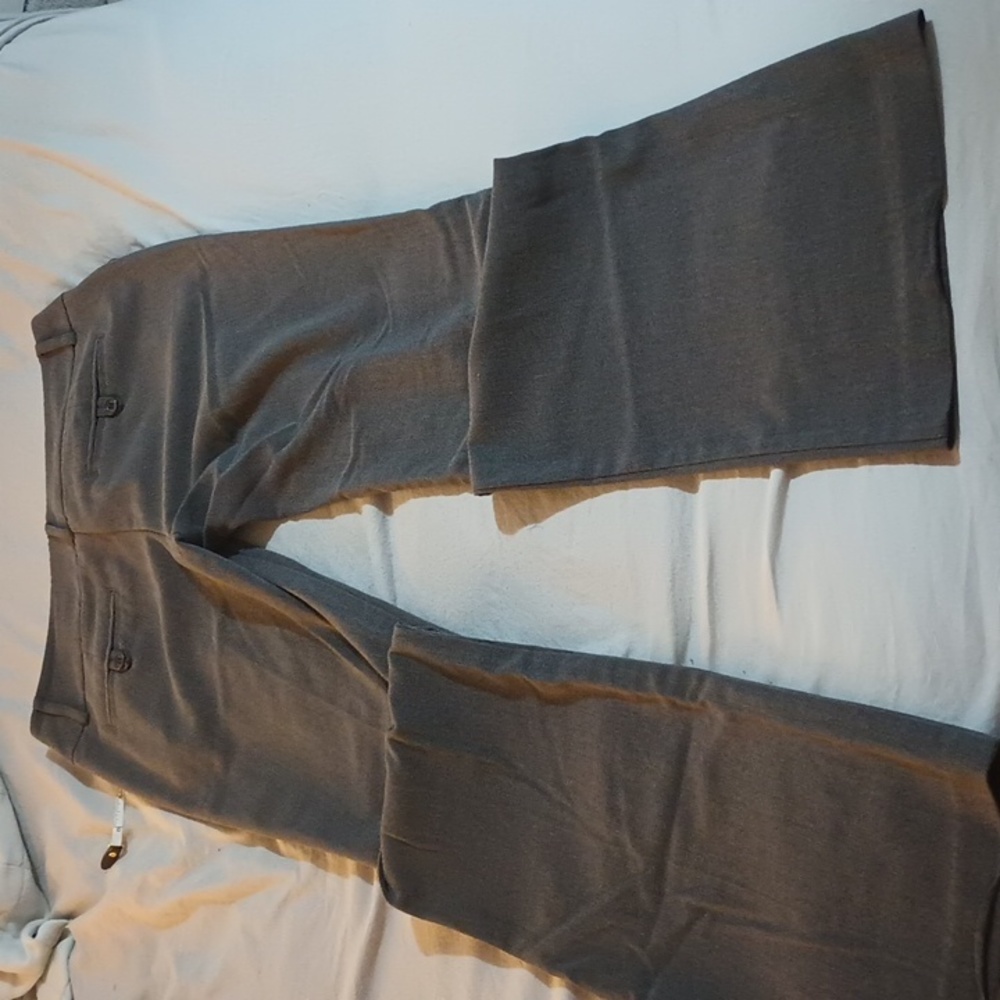 Papaya Women's Gray Dress Pant Sz. MD LONG - Picture 11 of 13